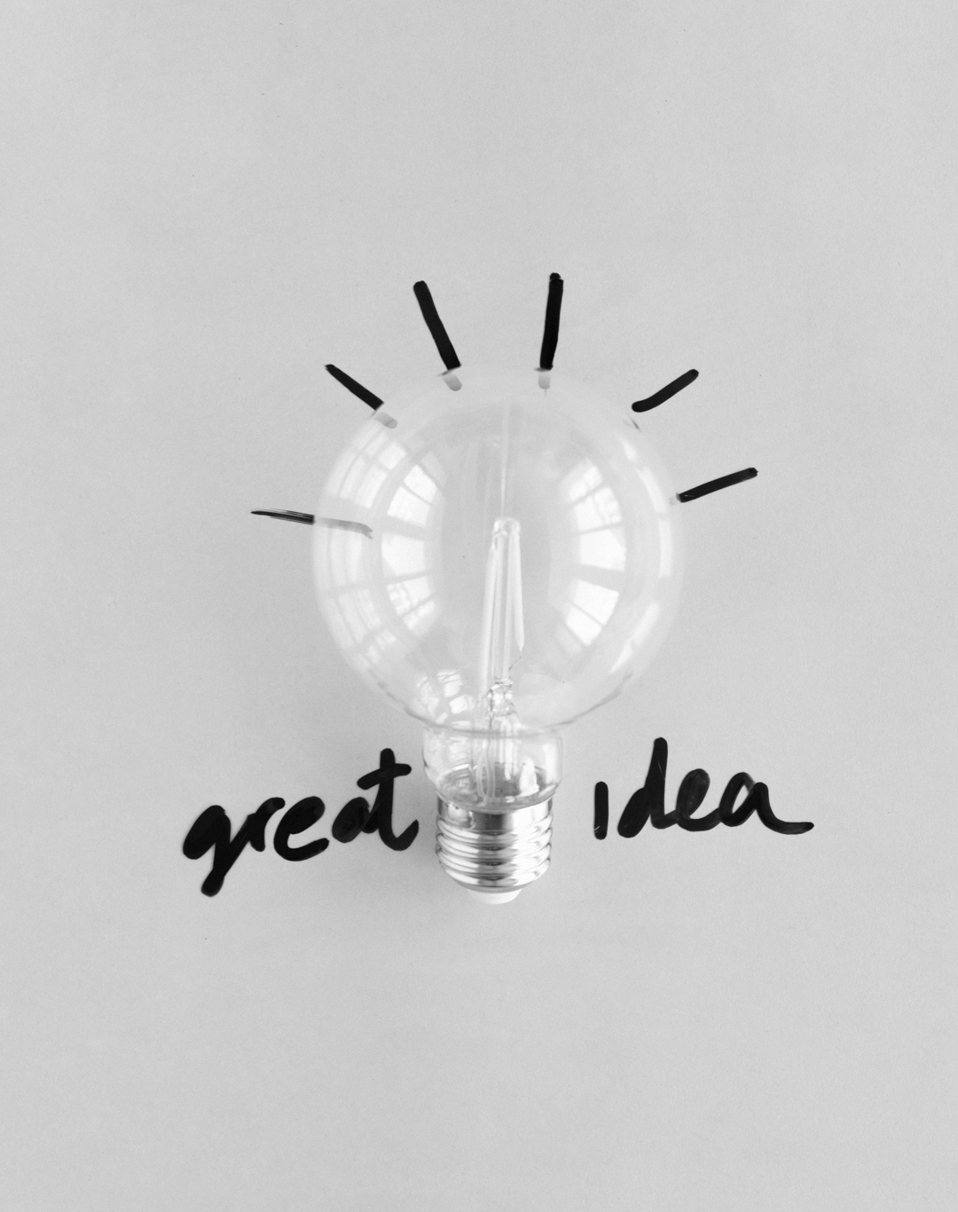 Lightbulb representing our work in fundraising for non-profit organizations.