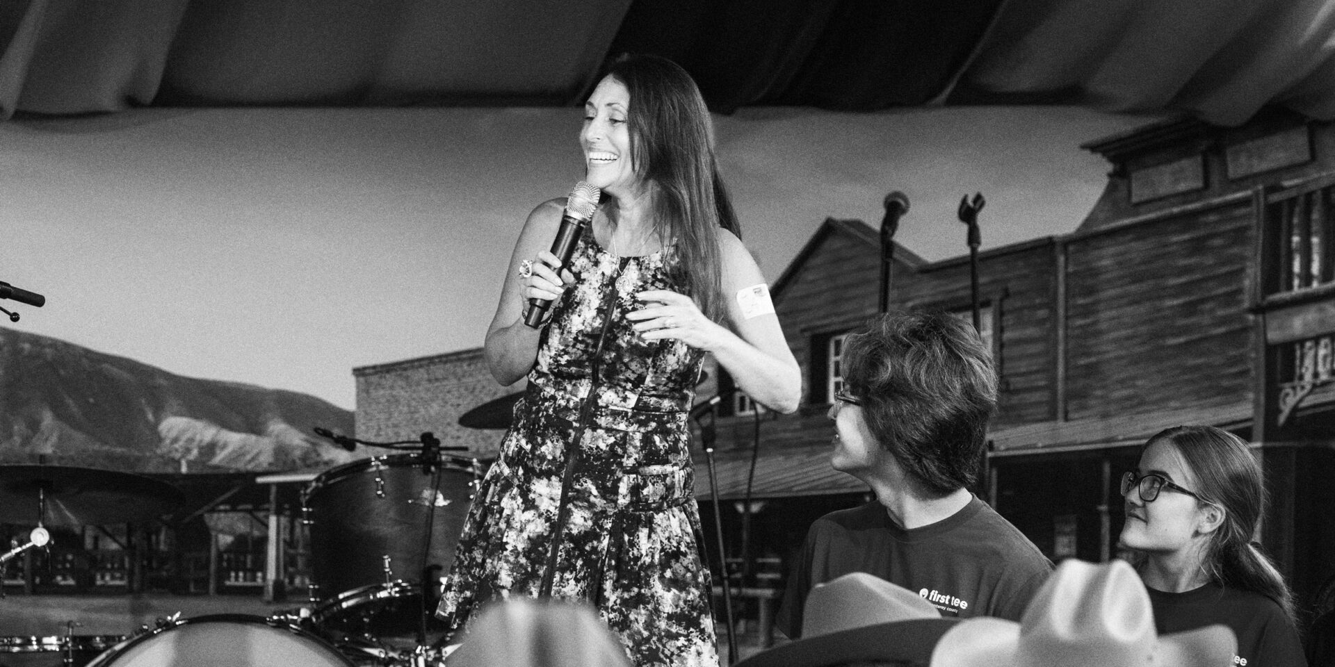 Disruptive Development founder Alla Zeltser at First Tee Monterey fundraising event.